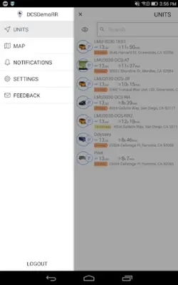 MiFleet android App screenshot 1